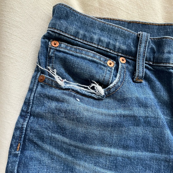2/$20 Madewell High Rise Slim Boy Jean - Picture 9 of 12